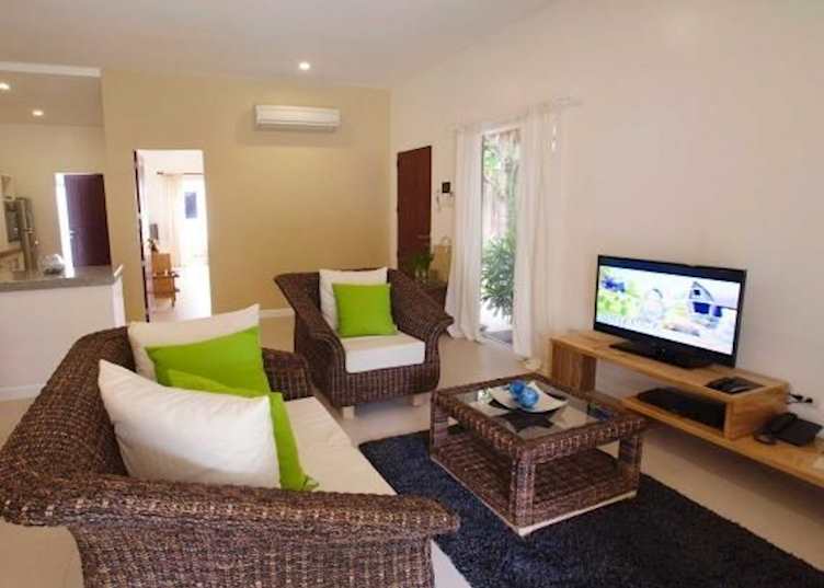 Apartment lounge at Atmosphere Resort & Spa