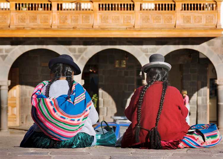 Women in Cuzco, Peru
