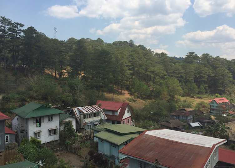 View from Masferré Country Inn, Sagada