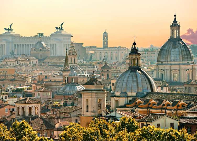 Rome skyline, Italy