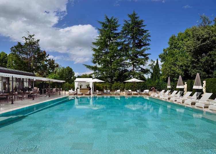 Swimming pool, Villa Cora, Florence