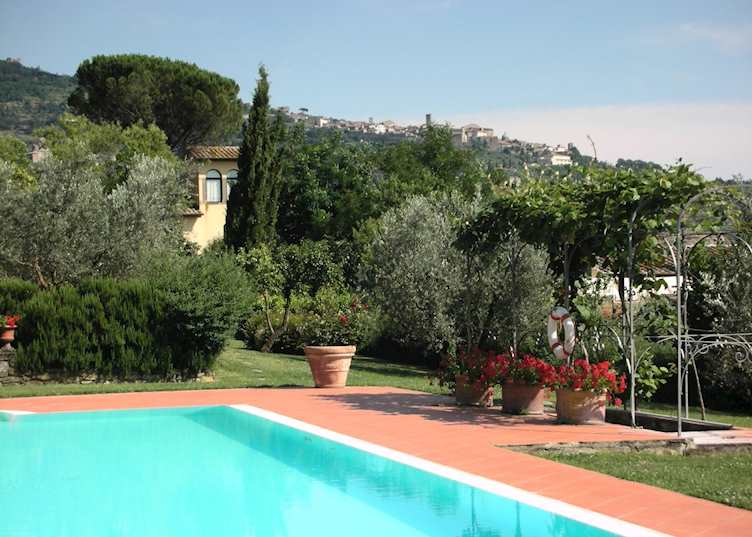 Swimming pool, Il Falconiere, Cortona