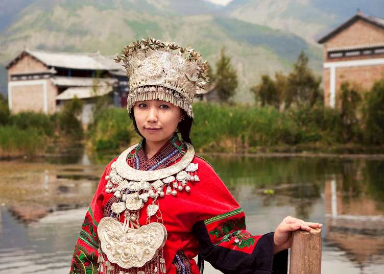 Miao woman, Guizhou