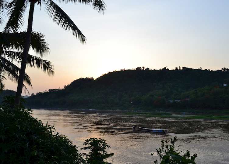 Mekong River at Sunset, Luang Prabang