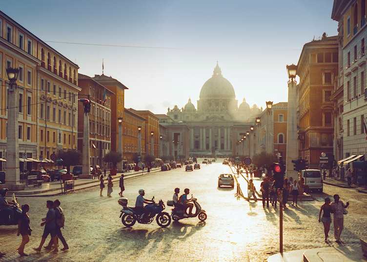 Street scene, Rome, Italy