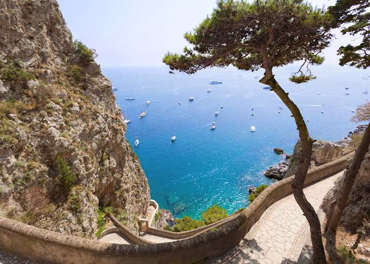 Sea view, Capri
