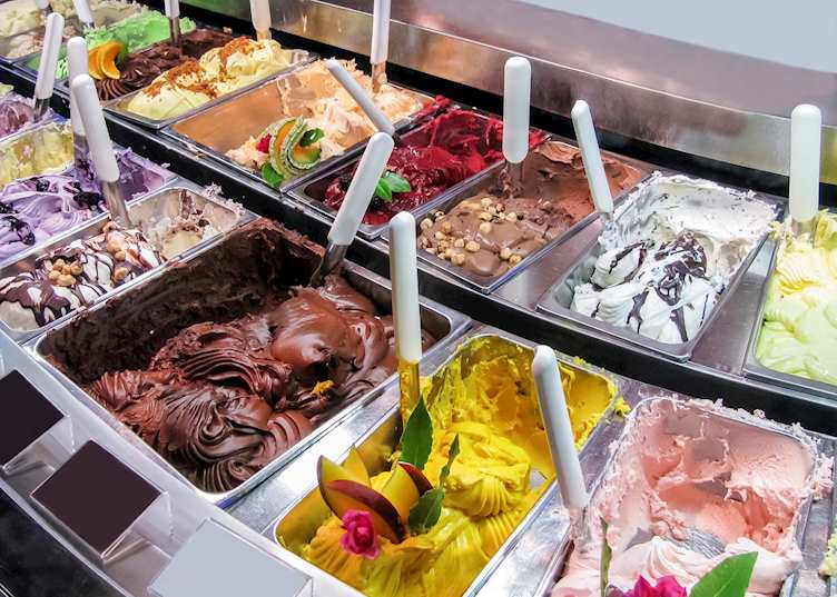 Ice cream, Italy