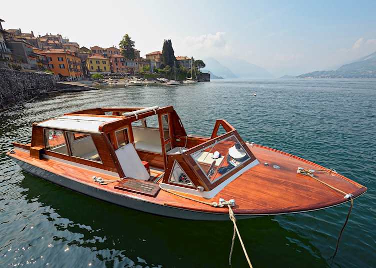 Water taxi, Varenna, Lake Como