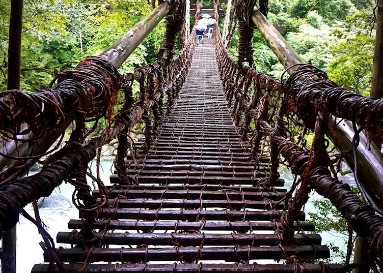 Kazurabashi Vine Bridge, Iya Valley, Shikoku 