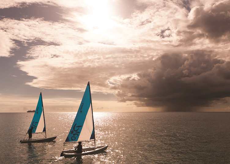 Sailboats, Four Seasons Resort Nevis, Nevis