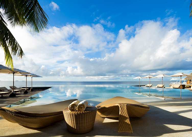 Infinity Pool, Huvafen Fushi, Maldive Island