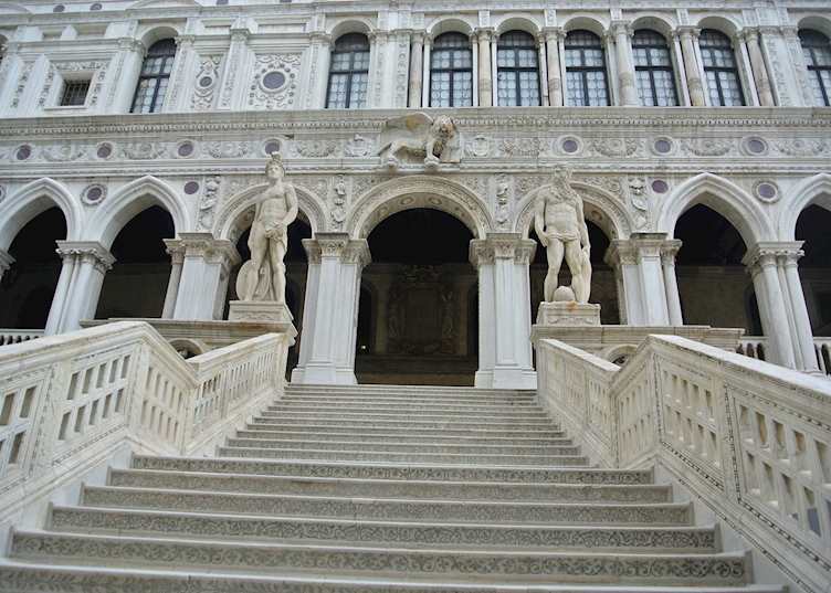 Doge's Palace courtyard stairs