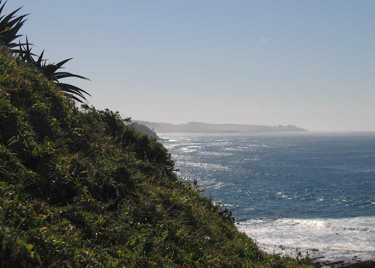 Clifftop path, Coffee Bay