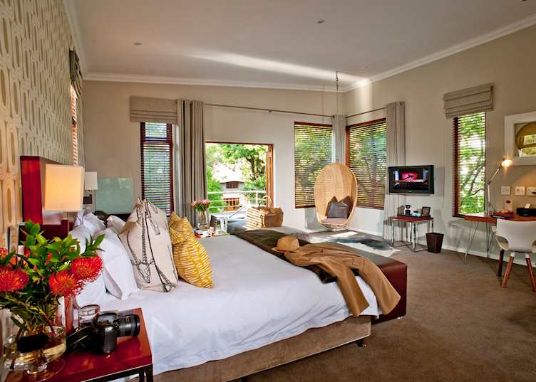 Garden suite, The Peech Hotel, Johannesburg