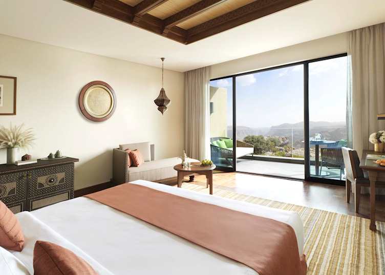 Deluxe canyon view room, Anantara Al Jabal Al Akhdar Resort, Jebel Akhdar