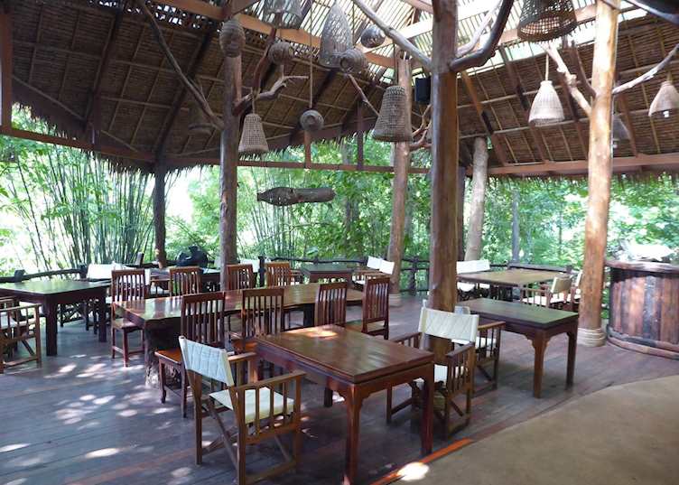 Dining area, Hintok River Camp