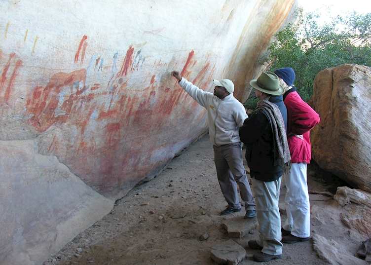 San rock art guide, Bushmans Kloof