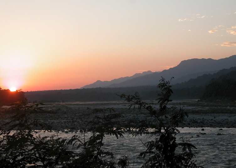 Bhutan Hills from Manas National Park
