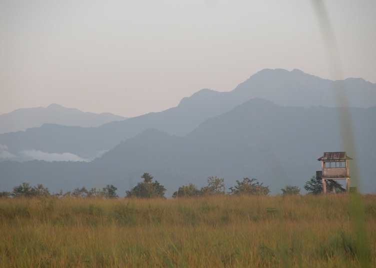 Bhutan Hills from Manas National Park