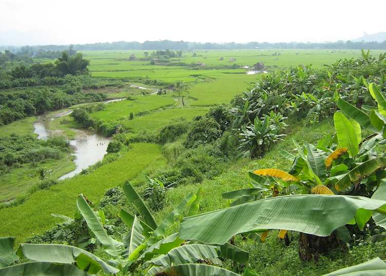 Countryside near Luangnam Tha, Laos