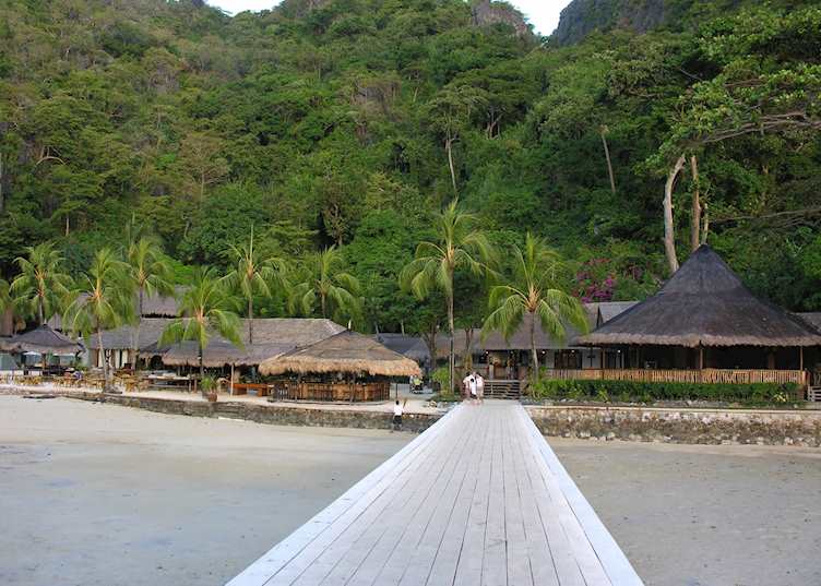 View from the jetty, El Nido Miniloc Island Resort, El Nido