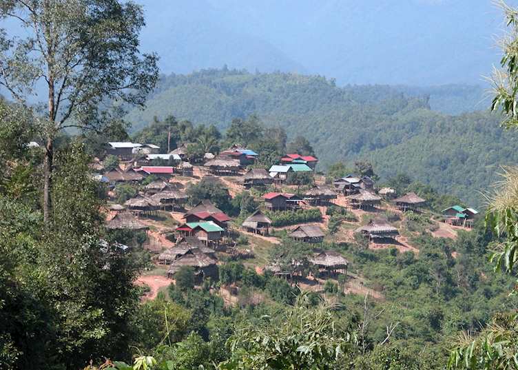 The Akha village of Ban Nam Yang