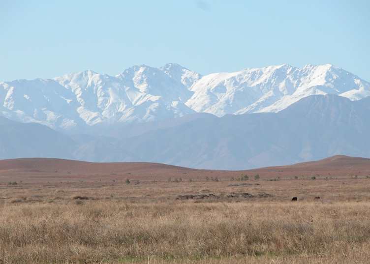 The High Atlas Mountains, Morocco