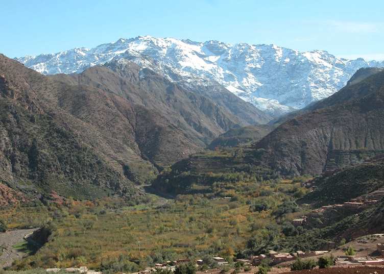 The High Atlas Mountains, Morocco