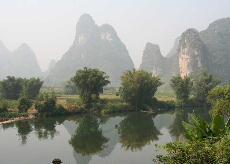 Yulong River scene, Yangshuo