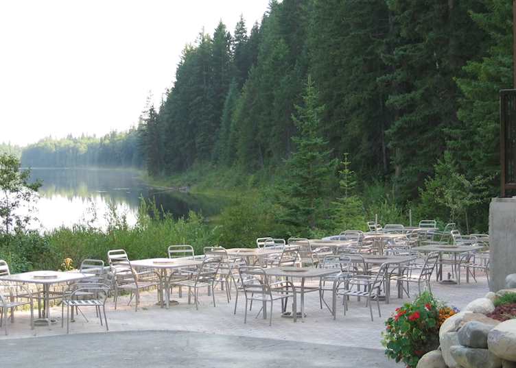 Restaurant at Alpine Meadows Resort, near Clearwater