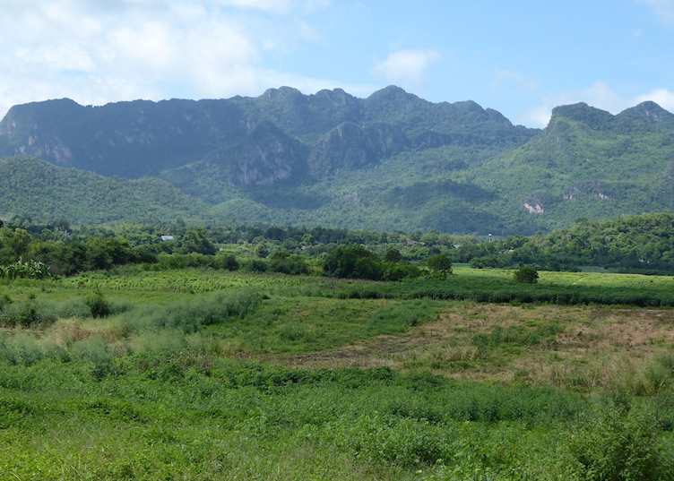 Views of the Kanchanaburi Countryside