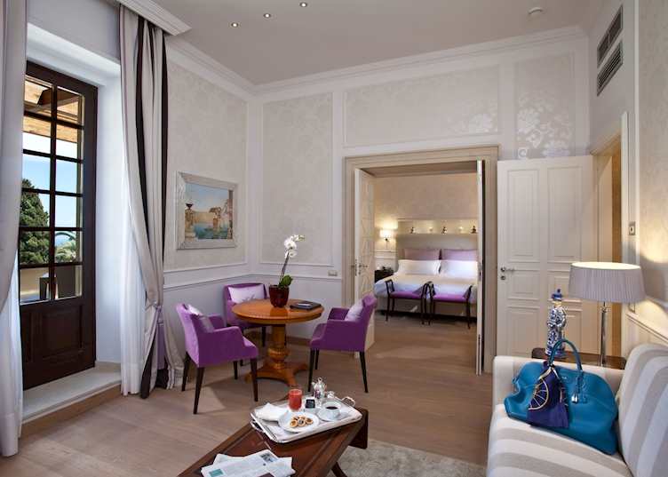 The Ashbee suite, The Ashbee Hotel, Taormina