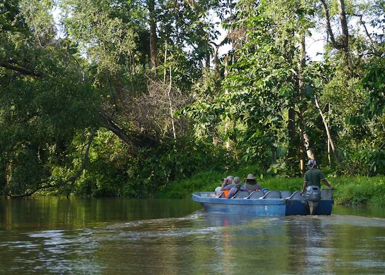 Trip to the oxbow lake from Abai Jungle Lodge