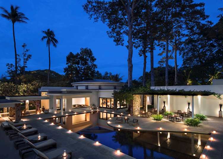 Main pool, Amansara