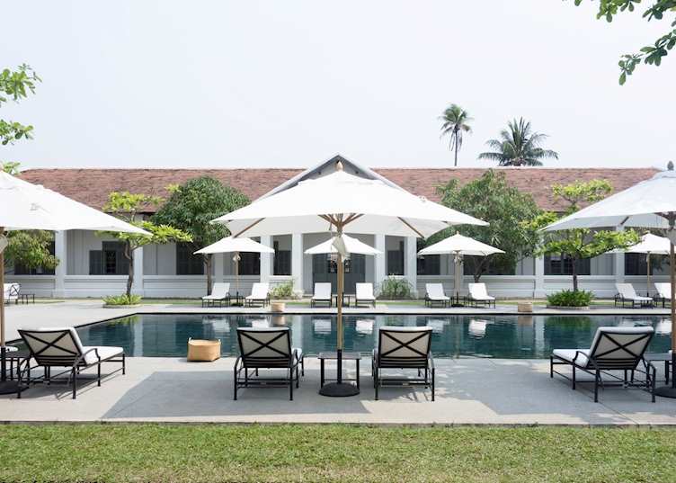 Pool area, Amantaka