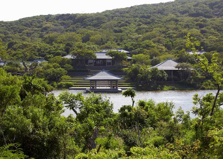 Yoga pavilion, Amanoi