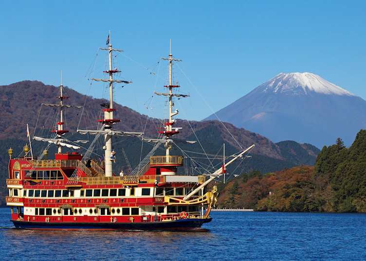 Pirate ship on Lake Ashi, Hakone