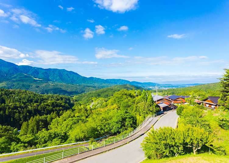 Magome on the Nakasendo Highway