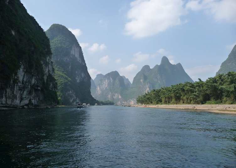 The Li River between Guilin & Yangshuo