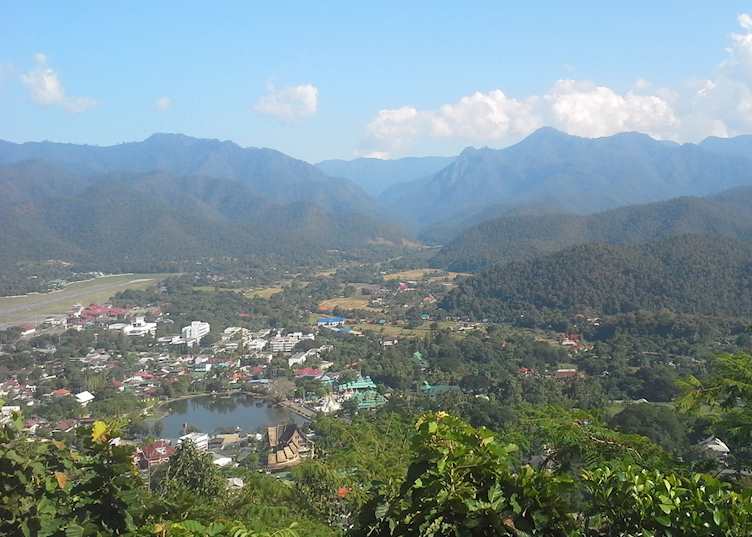 Views of Mae Hong Son town