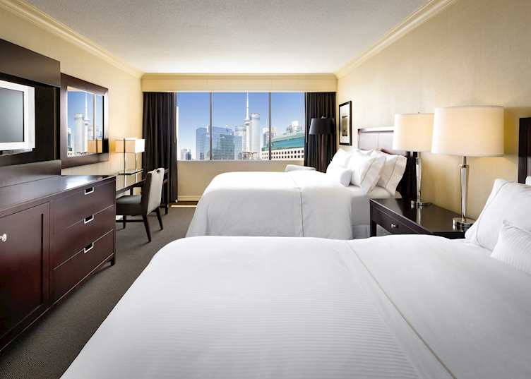 Double queen room, Westin Harbour Castle, Toronto