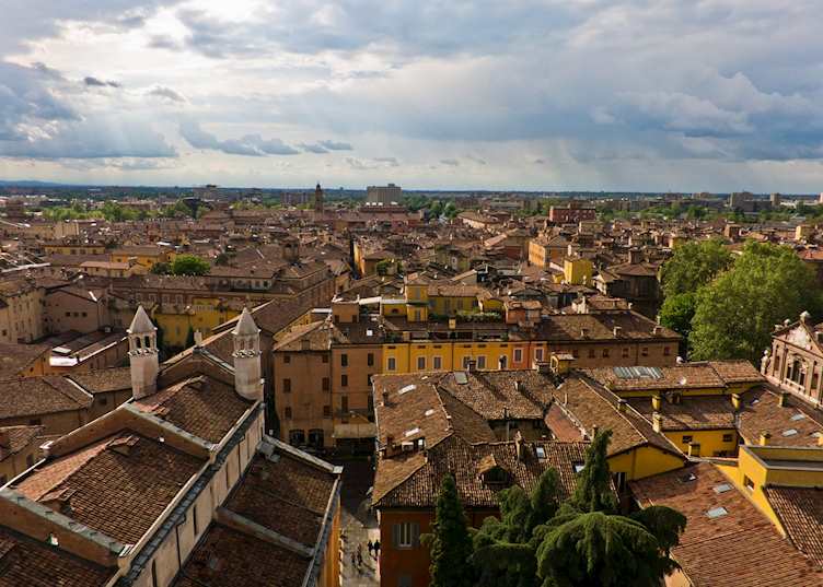 City skyline, Modena