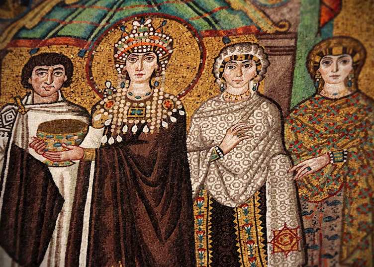 Empress Theodora mosaic, Ravenna