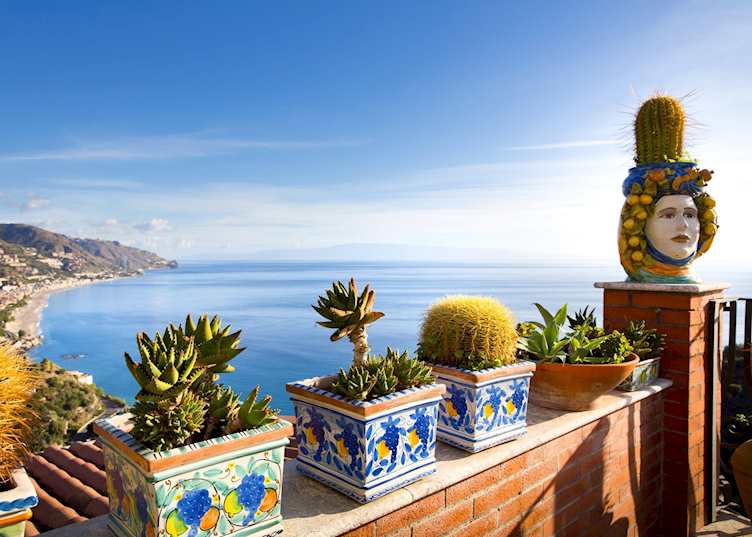 Sea views, Taormina
