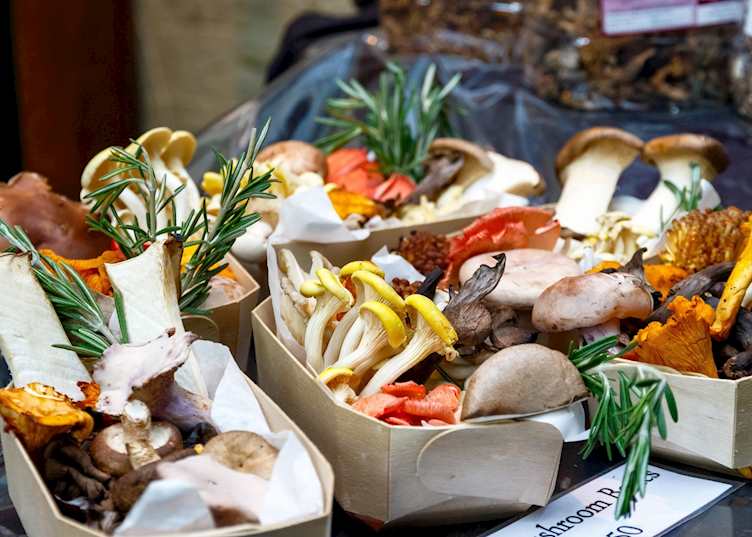 Vegetable stall, Borough market