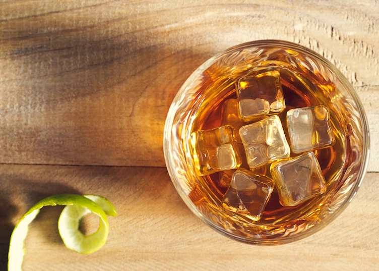 Glass of whisky