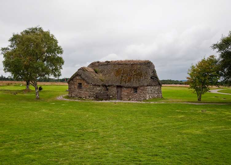 Old Leanach cottage