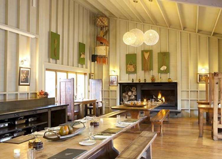 Restaurant, Awaroa Lodge, Abel Tasman National Park