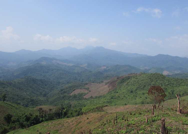 Valley views of Muang La