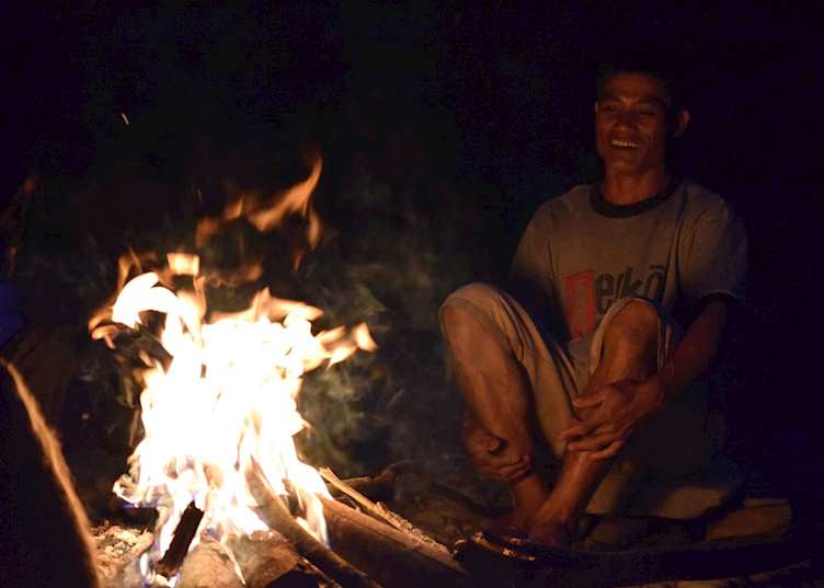 Night Safari campfire